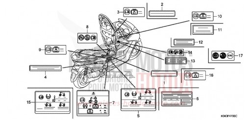 CAUTION LABEL NSS300AD de 2013